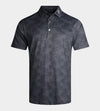 ABSTRACT EMOTIVE POLO - CHARCOAL