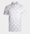 ABSTRACT EMOTIVE POLO - WHITE