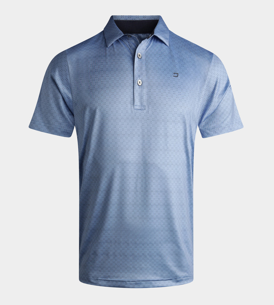 ALPHA POLO - BLAUW