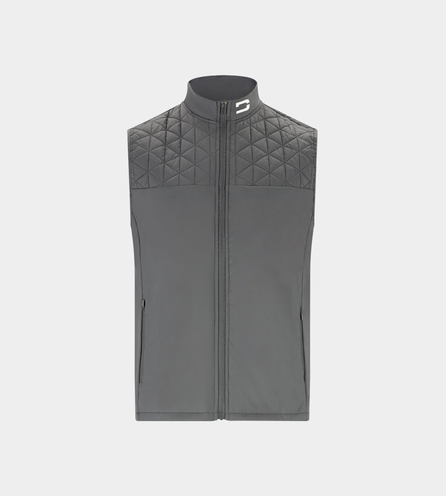 KIDS APOLLO GILET - HOLZKOHLE