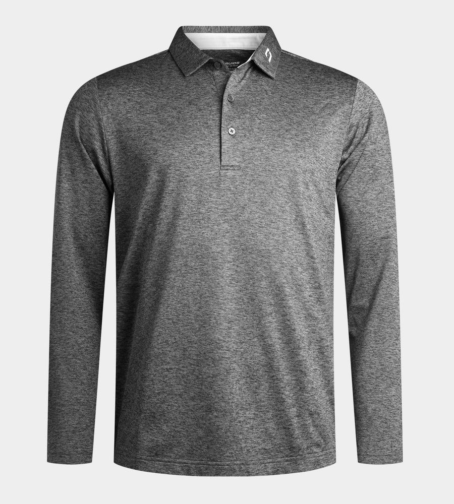 ARDENT FLEECE LINED POLO - GREY