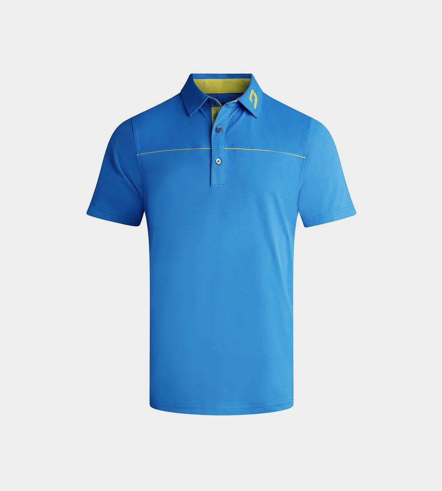 KIDS BLOCK PIQUE POLO - BLAU