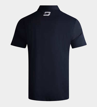 BLOCK PIQUE POLO - MARINO