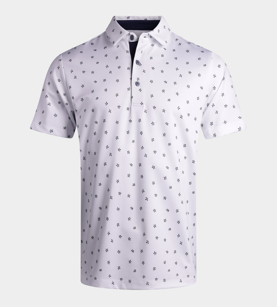BLOSSOM POLO - WHITE
