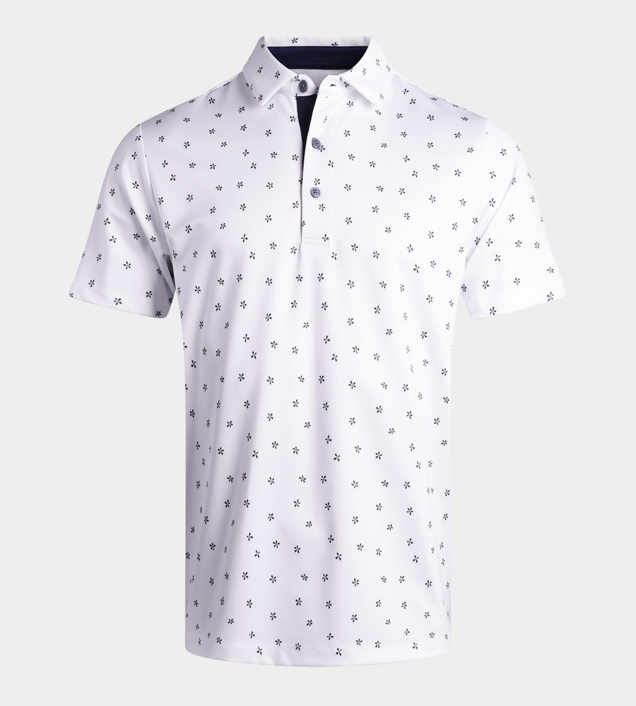 BLOSSOM POLO - WHITE