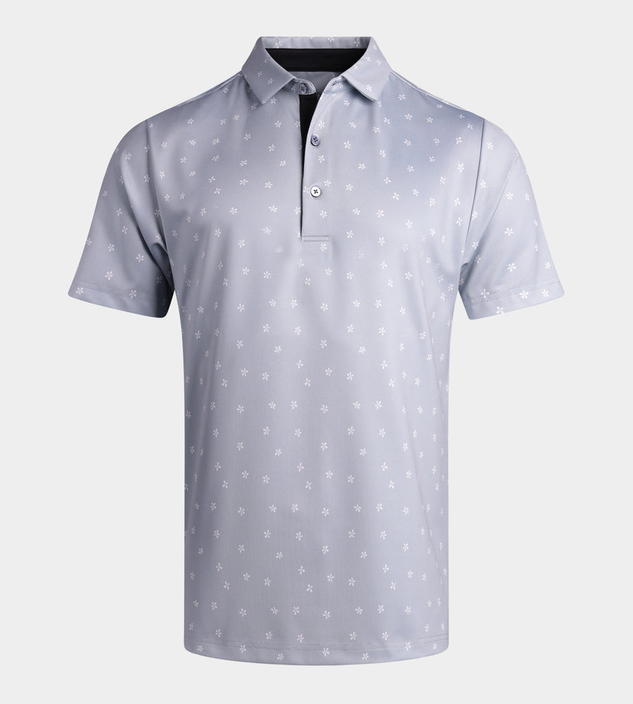 BLOSSOM POLO - GREY