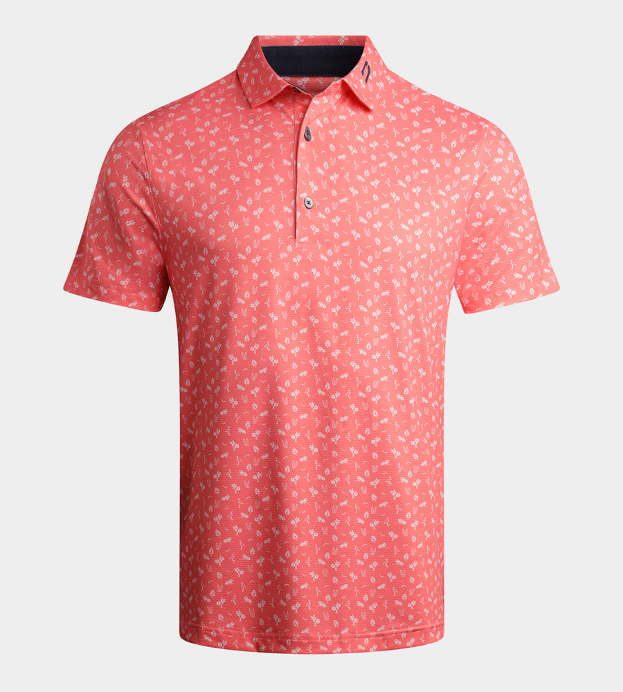 CALIFORNIA POLO - CORAL