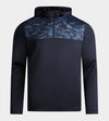 CAMO HOODIE - NAVY