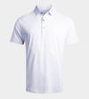 CHEVRON POLO - BIANCO