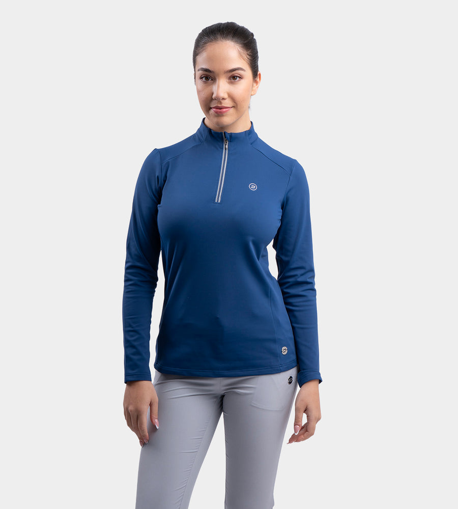 LADIES GALACTIC MIDLAYER - MARINO