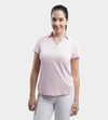 LADIES CLUBHOUSE POLO - BLUSH