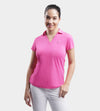 LADIES CLUBHOUSE POLO - PINK