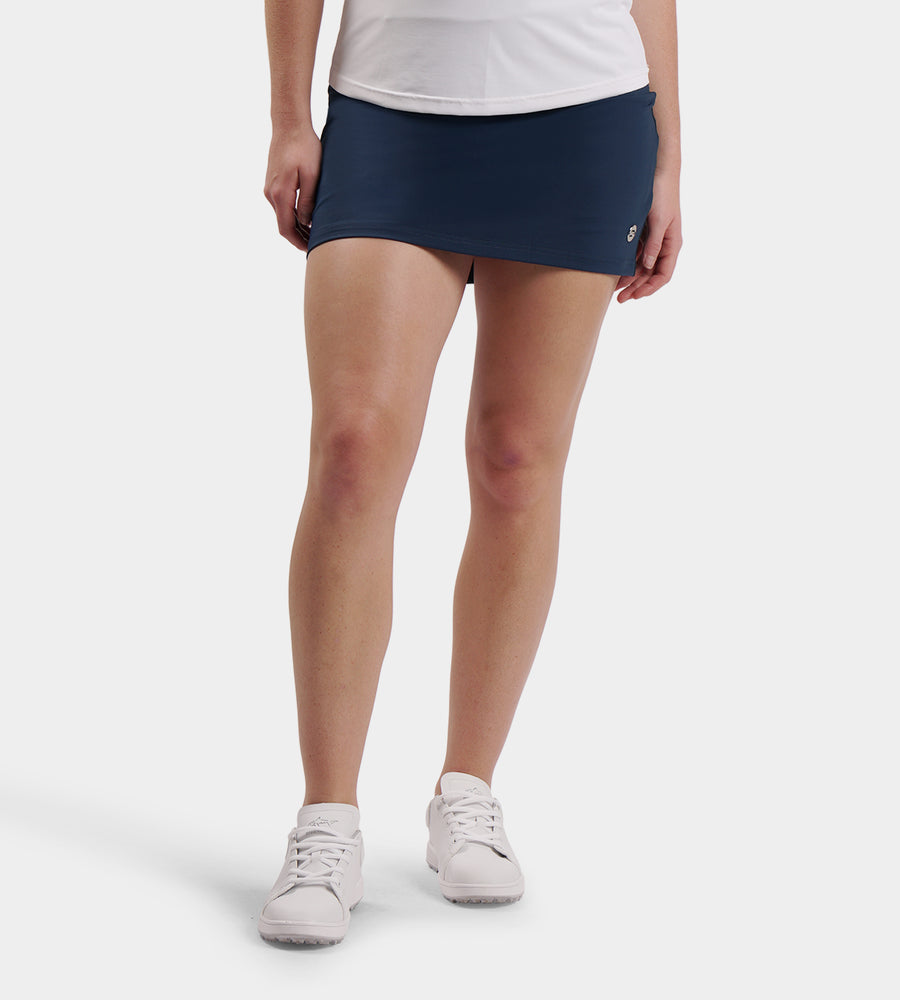 LADIES POCKET SKORTS - MARINO