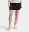 LADIES POCKET SKORTS - BLACK