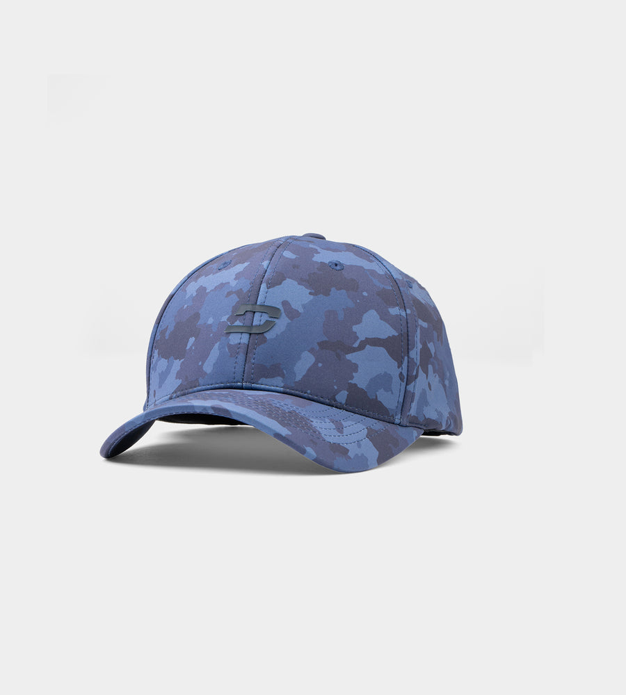 KIDS CAMO CAP - MARINEBLAU