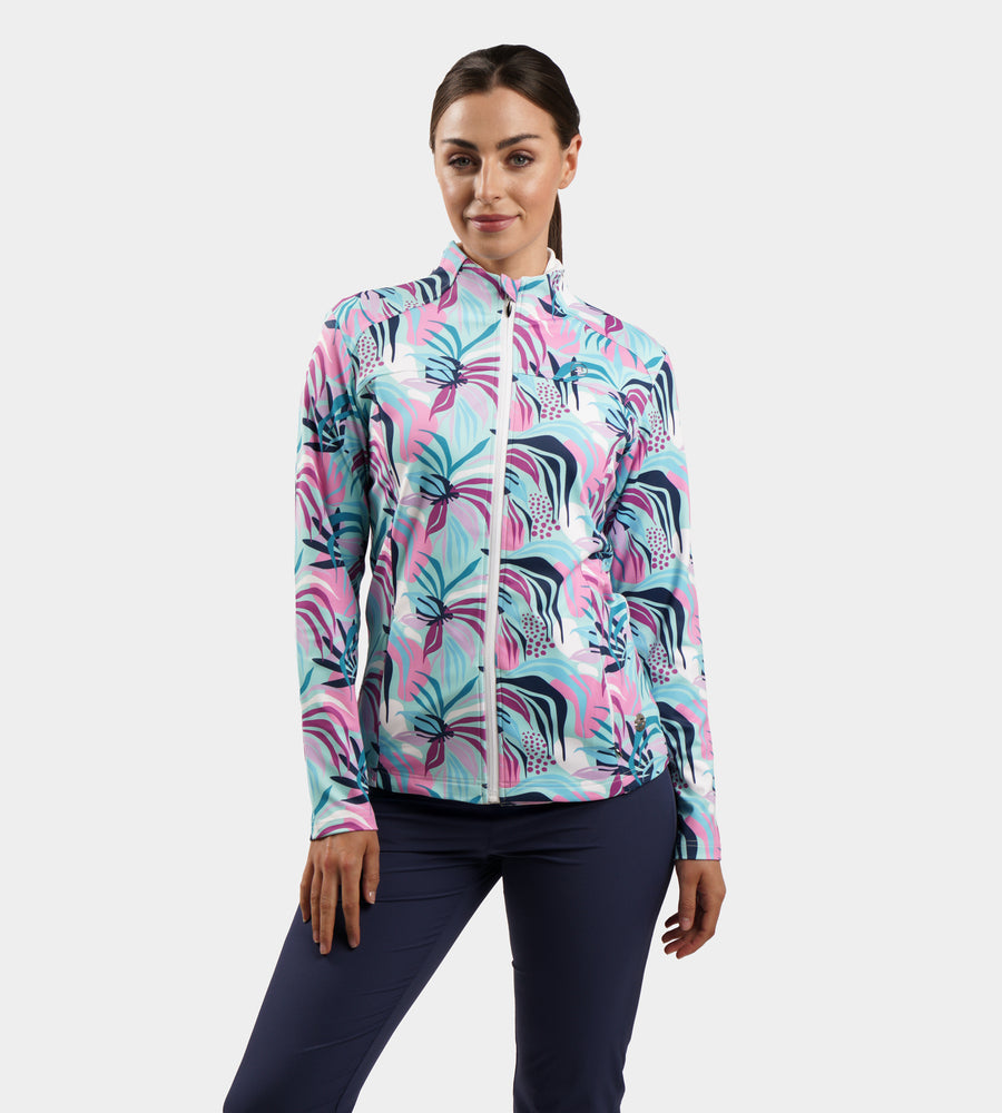 LADIES BIRDIE JACKET - TROPIC VERDE MENTA