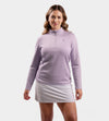 LADIES ULTRA BLEND MIDLAYER - LAVENDER