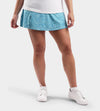 LADIES SIENNA SKORTS - LEOPARD TEAL