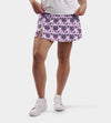 LADIES SIENNA SKORTS - FLORAL PURPLE