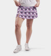 LADIES SIENNA SKORTS - FLORAL PURPLE