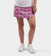 LADIES SIENNA SKORTS - FLORAL PINK
