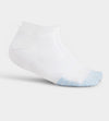 LADIES TOUR ANKLE SOCKS - WHITE/BLUE