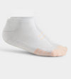 LADIES TOUR ANKLE SOCKS - WHITE/PINK