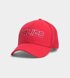OUTLINE FITTED TRUCKER CAP - RED