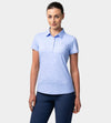 LADIES BLISS POLO - BLUE