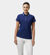 LADIES CLASSIC FIT POLO - NAVY