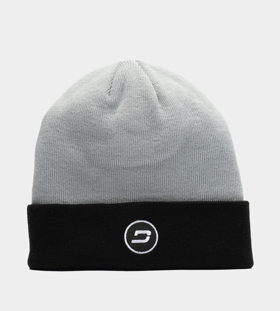 D BADGE BEANIE - NERO