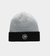 KIDS D BADGE BEANIE - ZWART