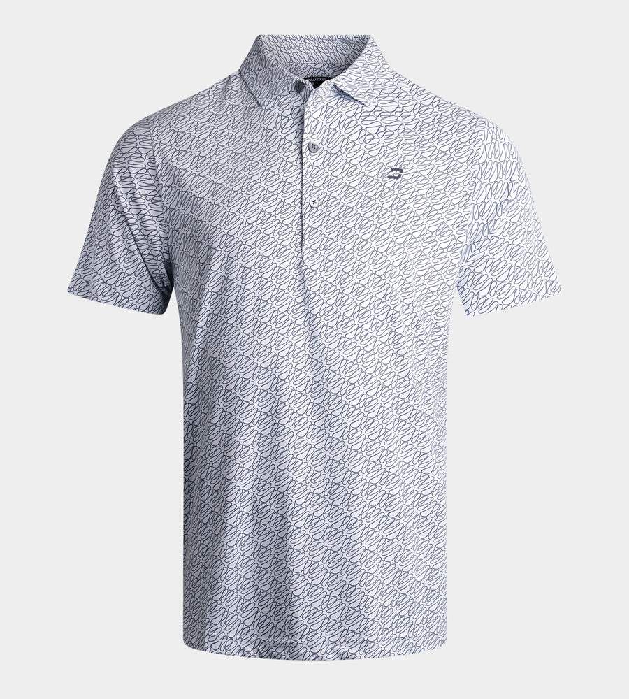 DOODLE POLO - WHITE
