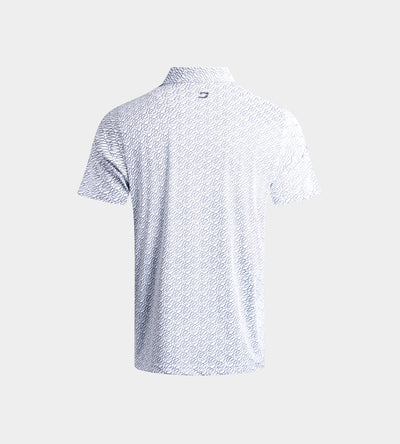 KIDS DOODLE POLO - WHITE