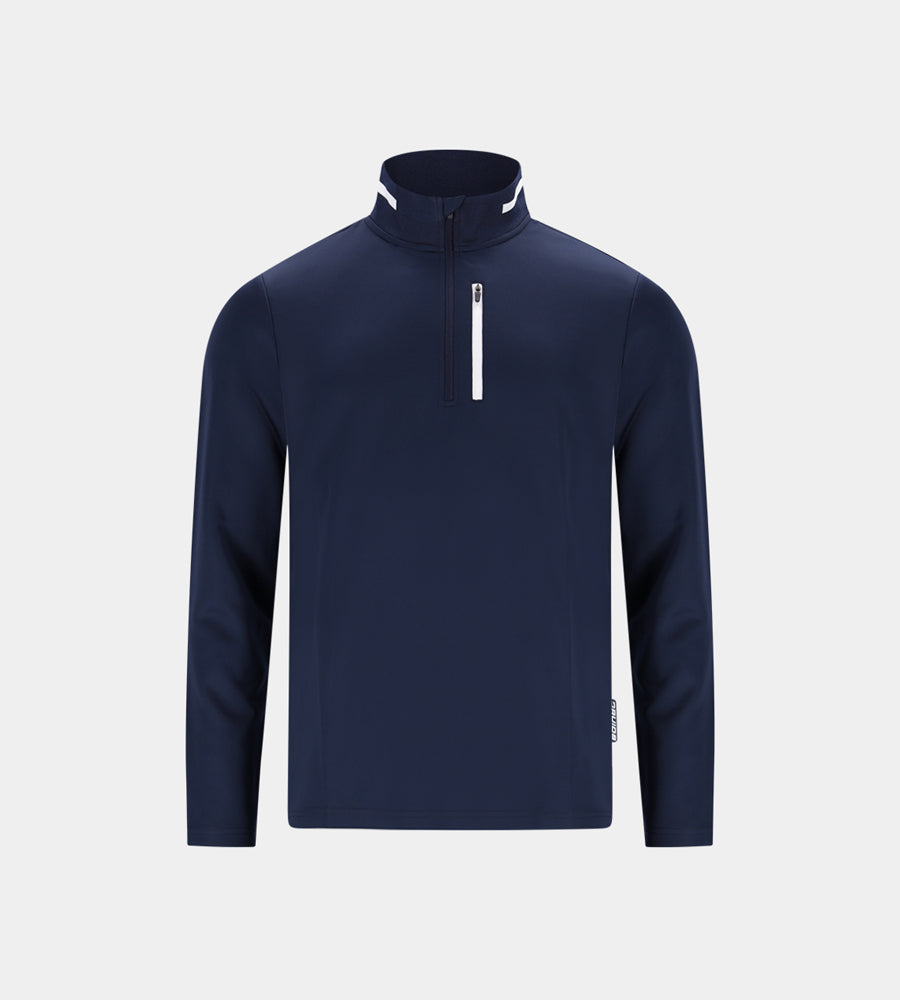 KIDS FAIRWAY FLEX MIDLAYER - MARINEBLAU
