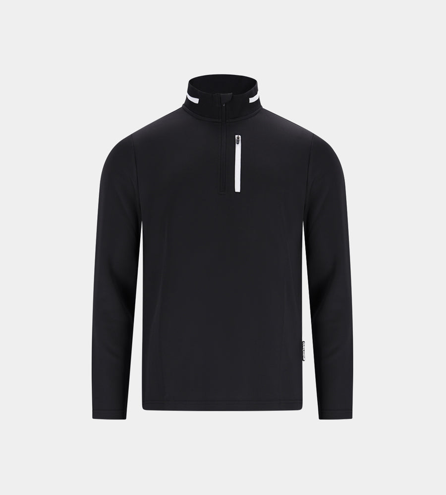 KIDS FAIRWAY FLEX MIDLAYER - SCHWARZ