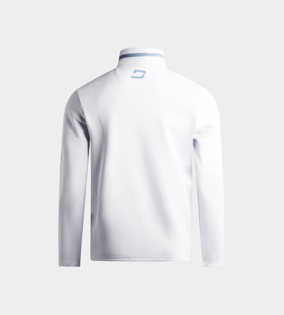 KIDS FAIRWAY FLEX MIDLAYER - BLANC