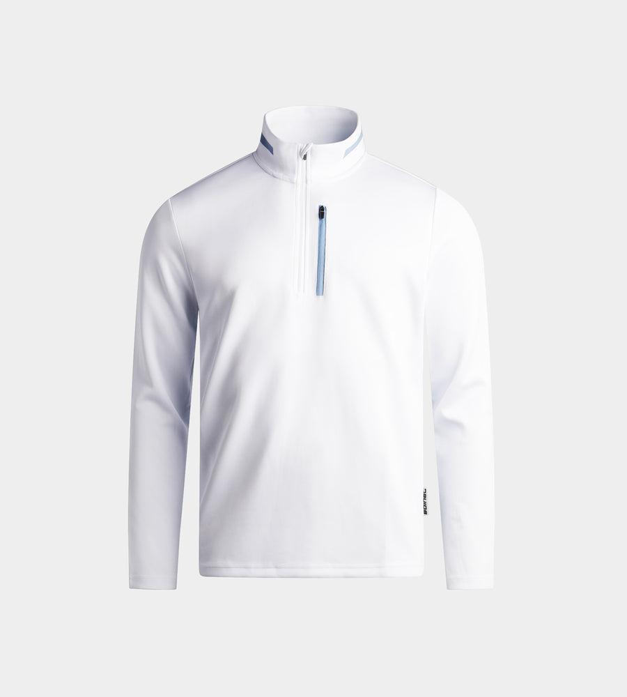 KIDS FAIRWAY FLEX MIDLAYER - WEISS