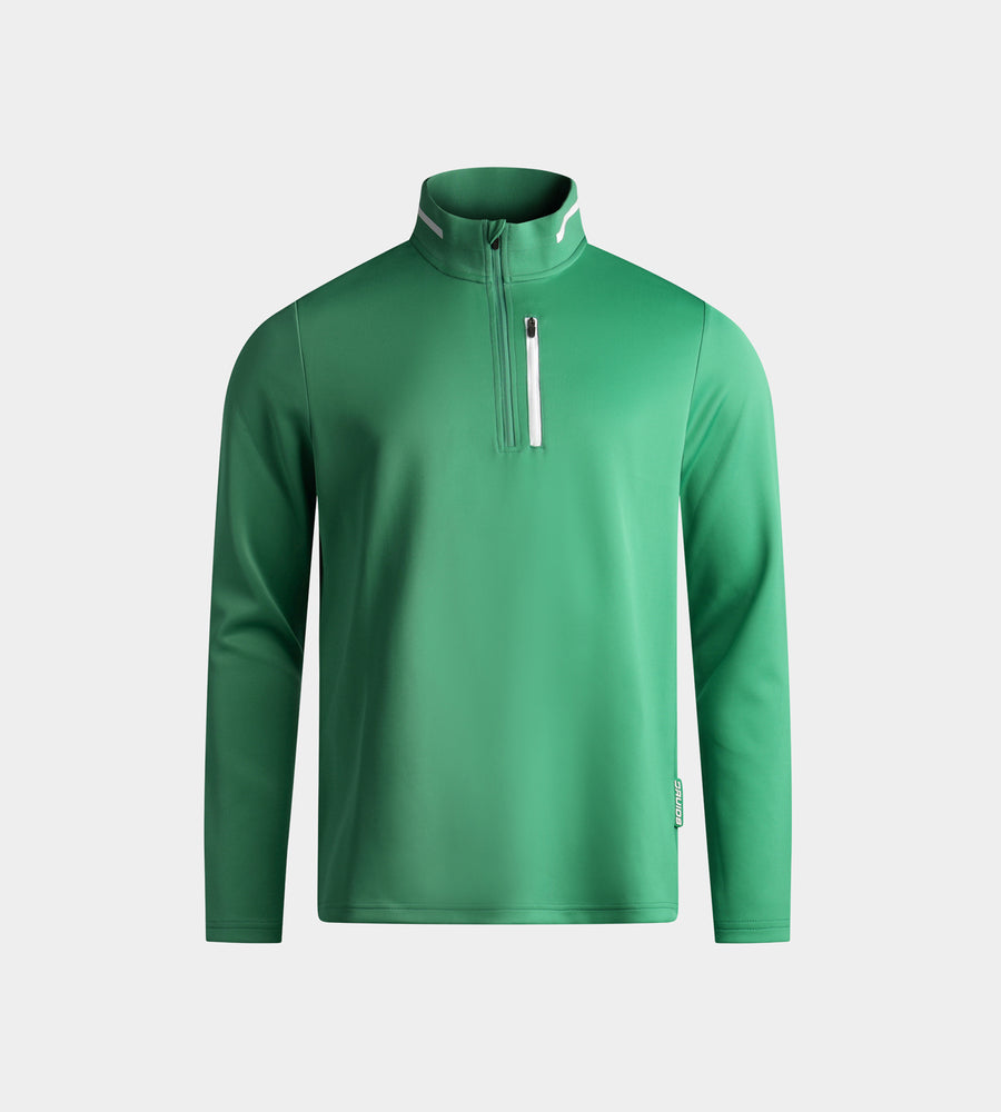KIDS FAIRWAY FLEX MIDLAYER - WALDGRÜN