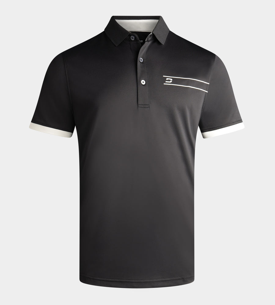 GRADUATE POLO - BLACK
