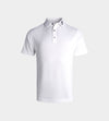 KIDS HONEYCOMB POLO - WHITE