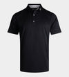 HONEYCOMB POLO - BLACK