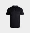 KIDS HONEYCOMB POLO - BLACK