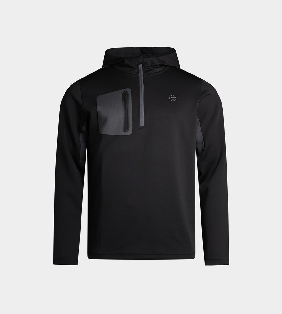 KIDS HELIOS HOODIE - SCHWARZ