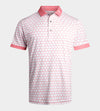 HEXA PREPPY POLO - WEISS/ KORALLE