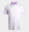 HEXA PREPPY POLO - WEISS/ LAVENDER