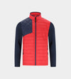 KIDS CADDY CLOUD JACKET - RED/NAVY