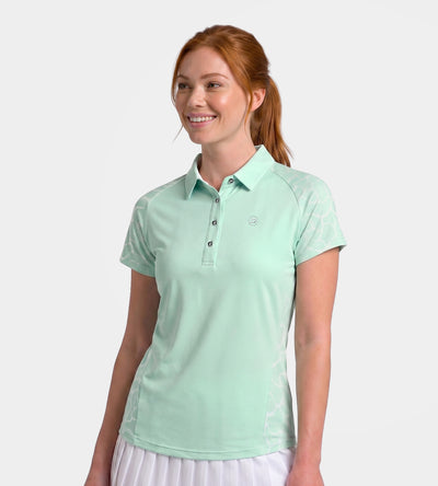 LADIES APEX POLO - VERDE MENTA