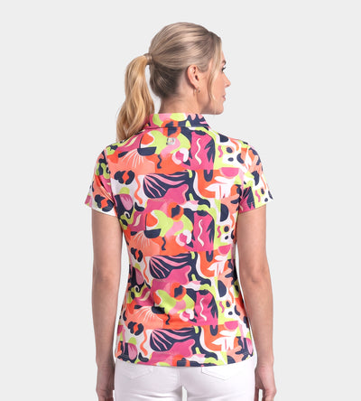 LADIES EXOTIC POLO - CITRON VERT