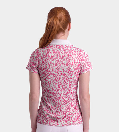 LADIES HEART POLO - ROSA